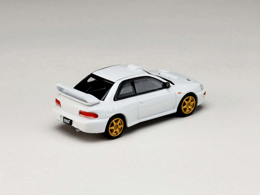 Hobby Japan x JDM64 1/64 Subaru Impreza 22B STi Version GC8 JDM Style Feather White