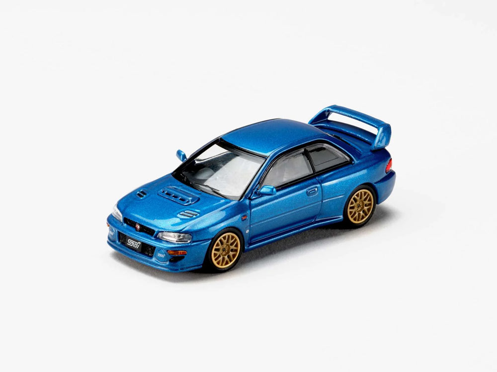 Hobby Japan x JDM64 1/64 Subaru Impreza 22B STi Version GC8 Sonic Blue Mica