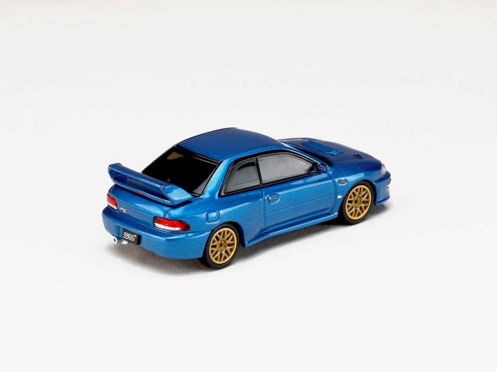 Hobby Japan x JDM64 1/64 Subaru Impreza 22B STi Version GC8 Sonic Blue Mica