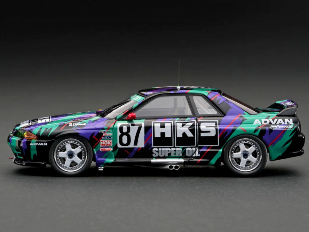 Ignition Model 1/43 Nissan Skyline GTR R32 #87 HKS Livery