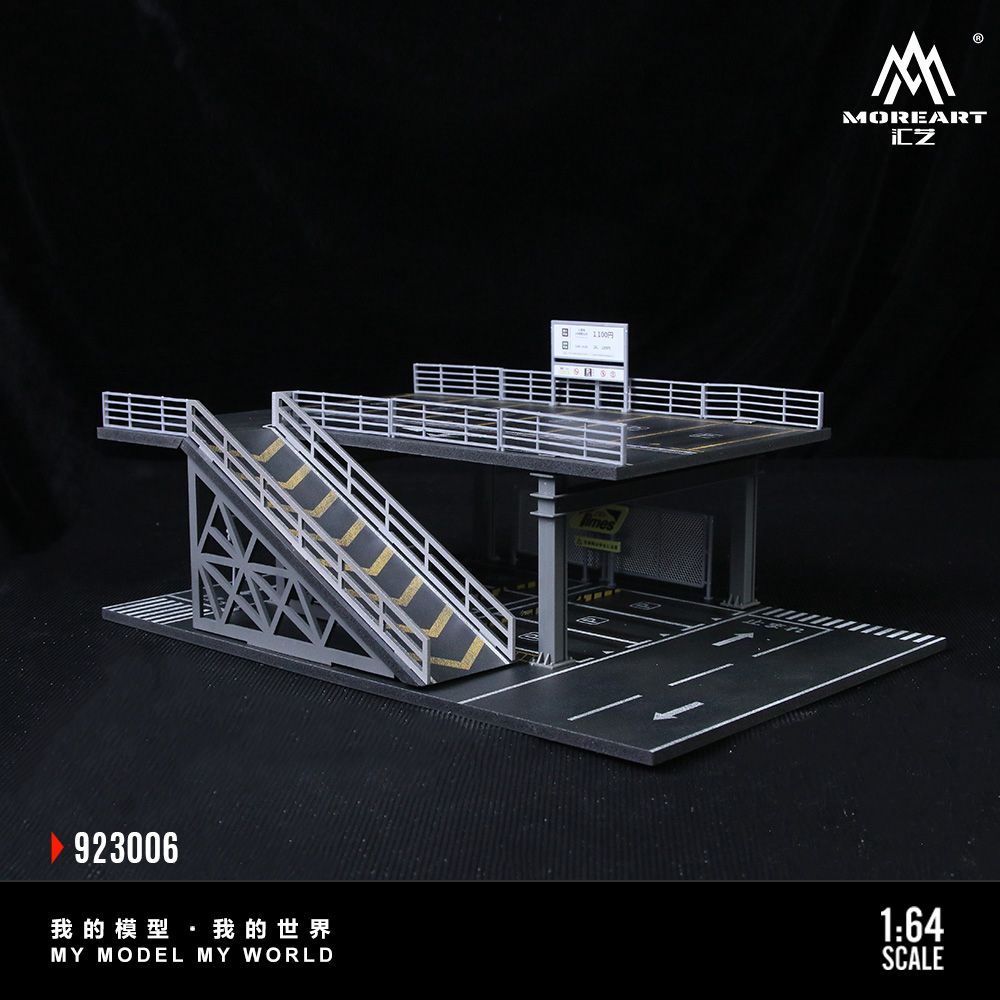 Moreart 1/64 Steel Structure Plarform Japanese Parking Lot