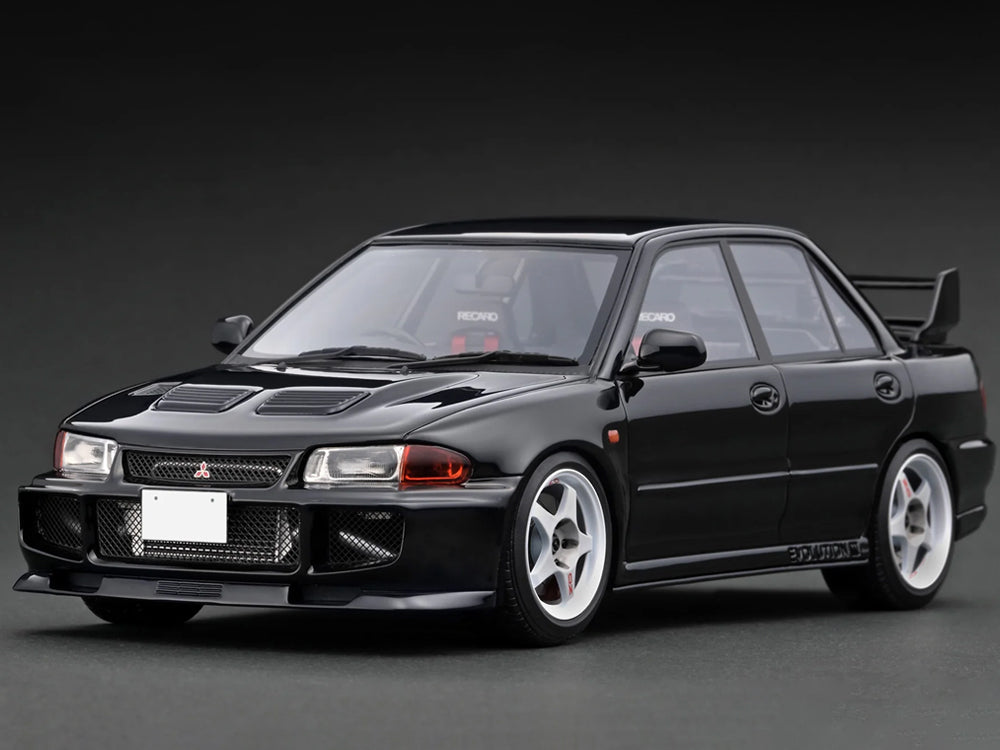 Ignition Model 1/18 Initial D Mitsubishi Lancer Evolution III GSR CE9A Black - Diecast Toyz Australia