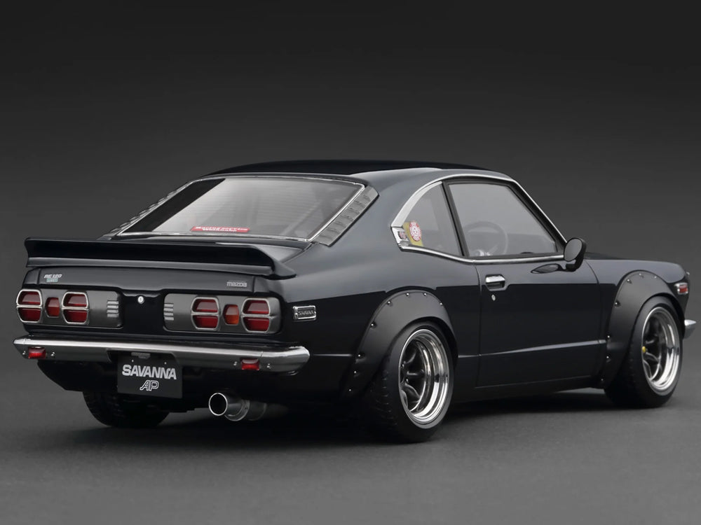 Ignition Model 1/18 Mazda Savanna S124A Semi Works Black