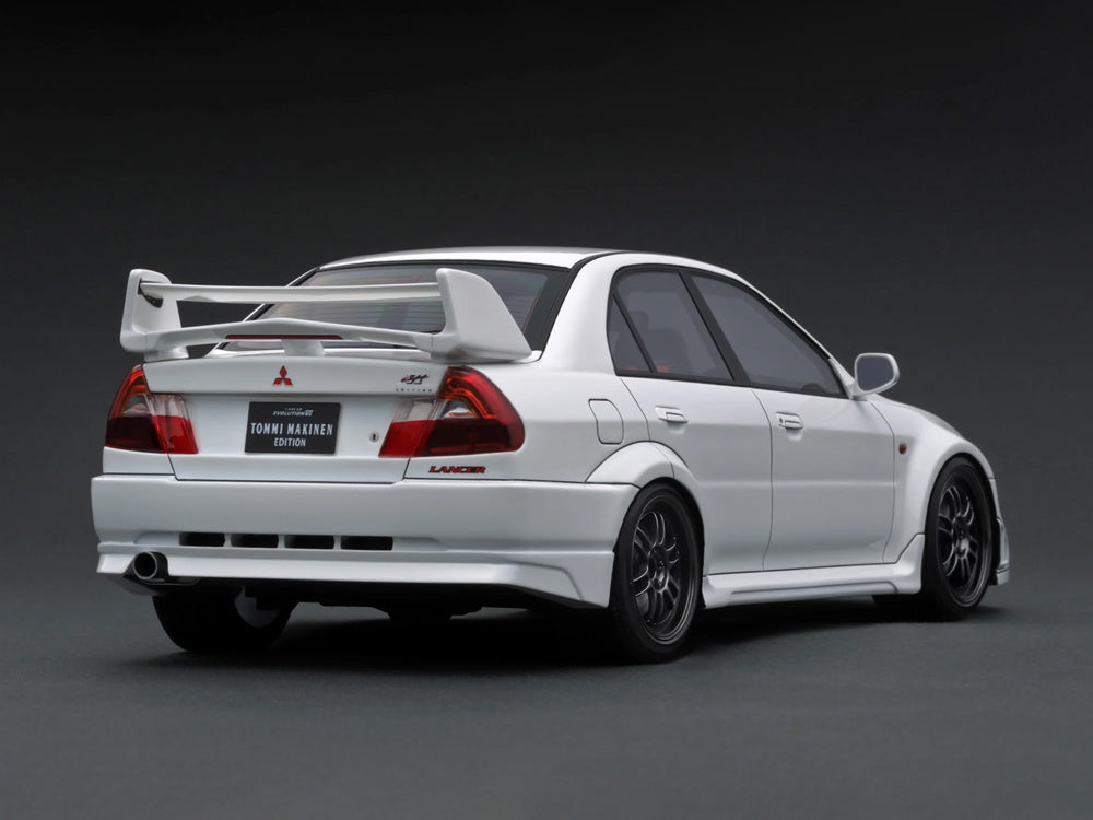 Ignition Model 1/18 Mitsubishi Lancer Evolution VI GSR T.M.E CP9A White - Diecast Toyz Australia