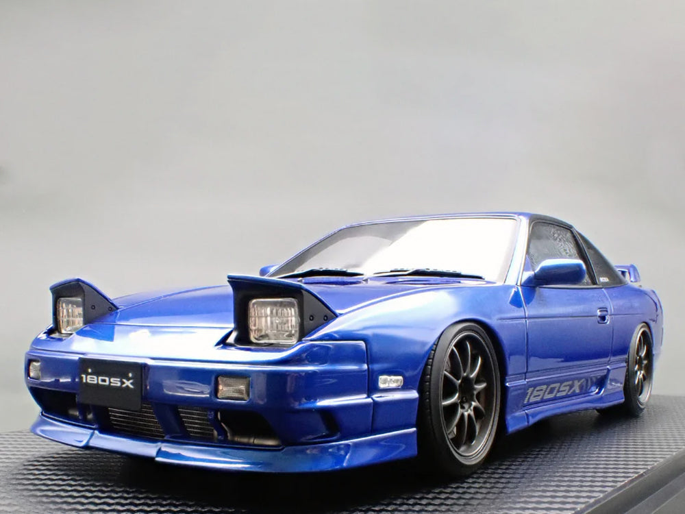 Ignition Model 1/18 Nissan 180SX Type X RPS13 Metallic Blue