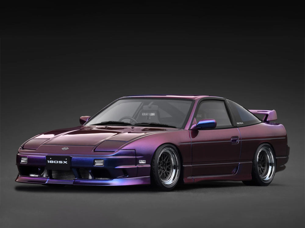 Ignition Model 1/18 Nissan 180SX Type X RPS13 Metallic Purple