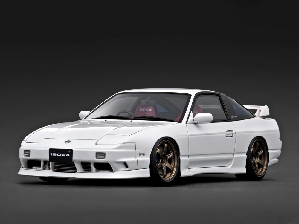 Ignition Model 1/18 Nissan 180SX Type X RPS13 White