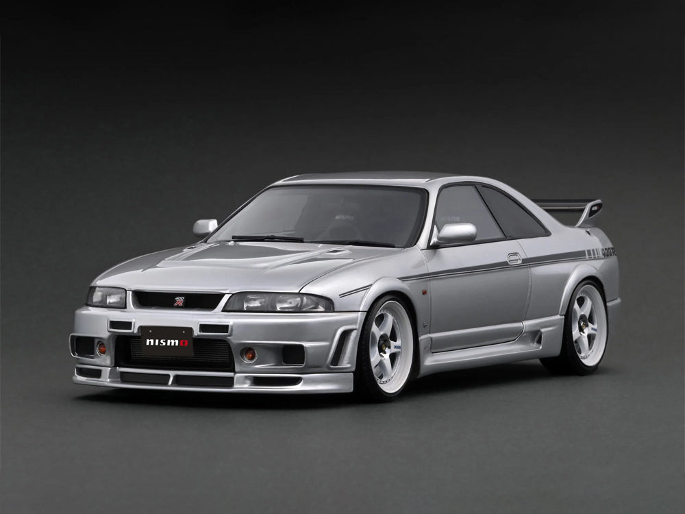 Ignition Model 1/18 Nissan Skyline GTR R33 400R Silver - Diecast Toyz Australia