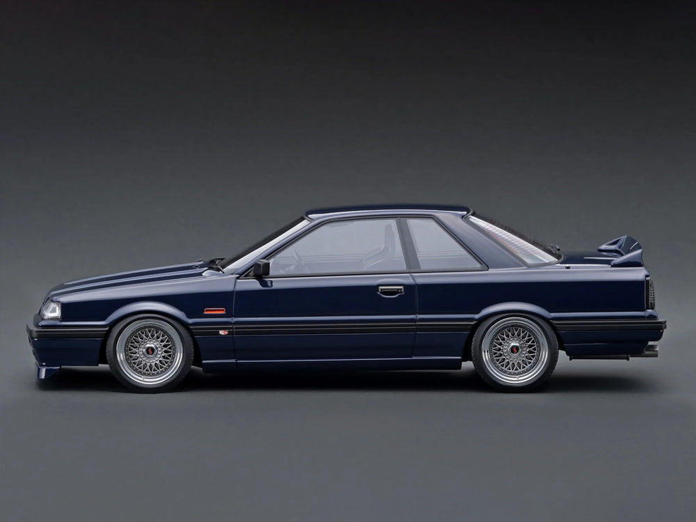 Ignition Model 1/18 Nissan Skyline GTS-R R31 Blue Black