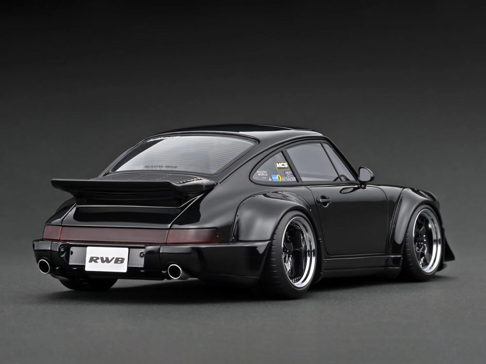 Ignition Model 1/18 RWB 964 Black - Diecast Toyz Australia