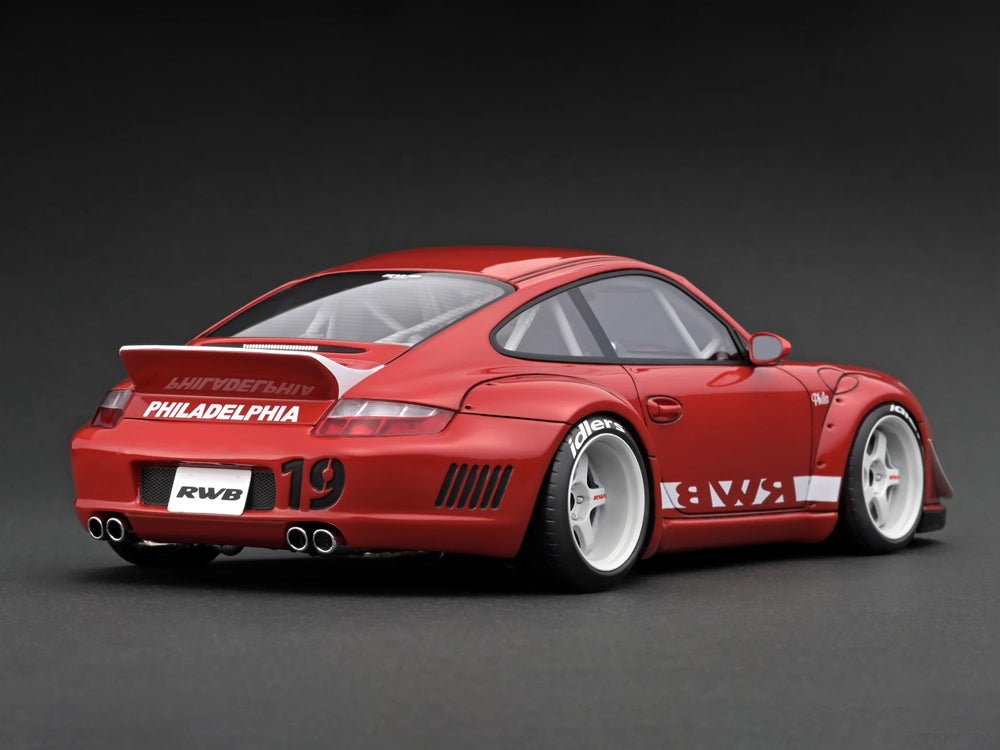 Ignition Model 1/18 RWB 997 Red - Diecast Toyz Australia