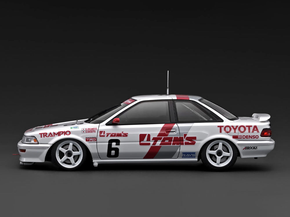 Ignition Model 1/18 TOM's Corolla #6 1991 JTC White