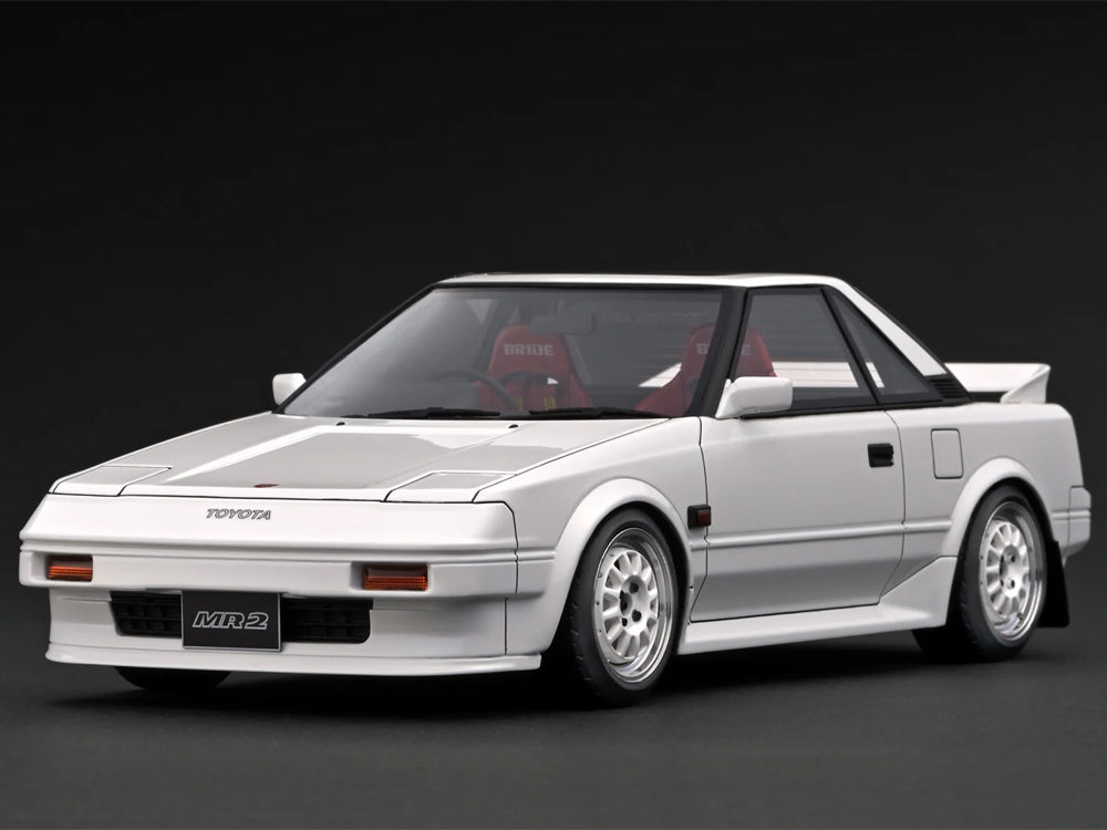 Ignition Model 1/18 Toyota MR2 AW11 White - Diecast Toyz Australia