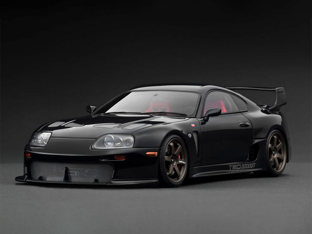 Ignition Model 1/18 Toyota Supra JZA80 TRD 3000GT Black