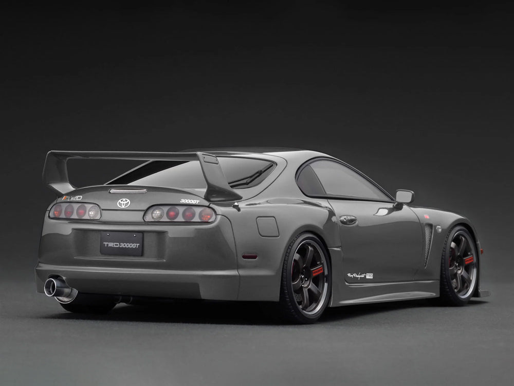 Ignition Model 1/18 Toyota Supra JZA80 TRD 3000GT Gun Metallic