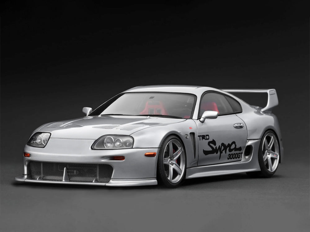 Ignition Model 1/18 Toyota Supra JZA80 TRD 3000GT Silver