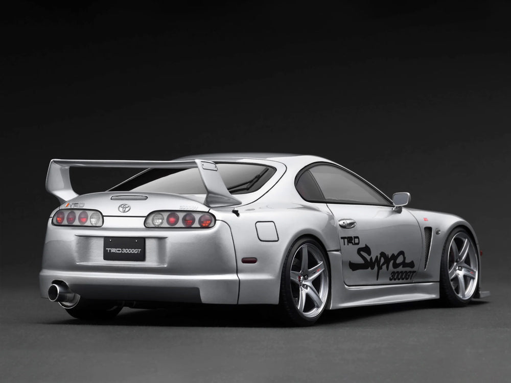 Ignition Model 1/18 Toyota Supra JZA80 TRD 3000GT Silver
