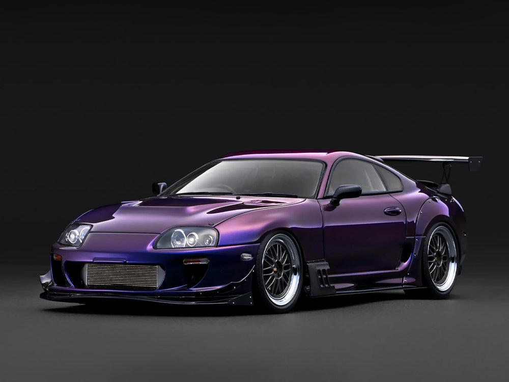 Ignition Model 1/18 Toyota Supra RZ JZA80 Metallic Purple