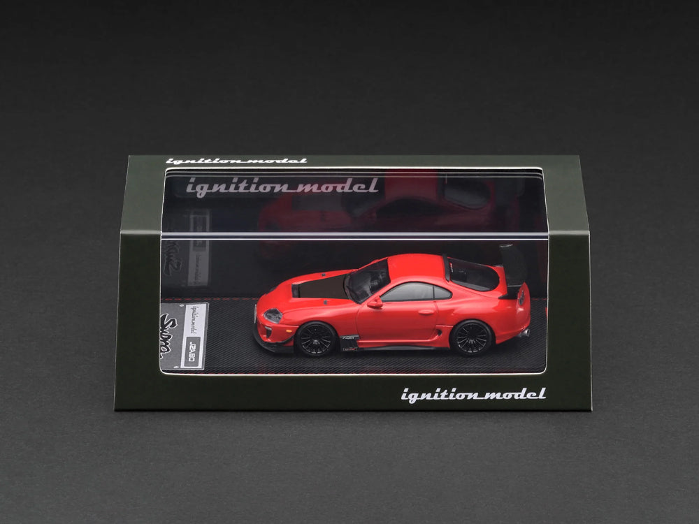 Ignition Model 1/64 Toyota Supra RZ JZA80 Red