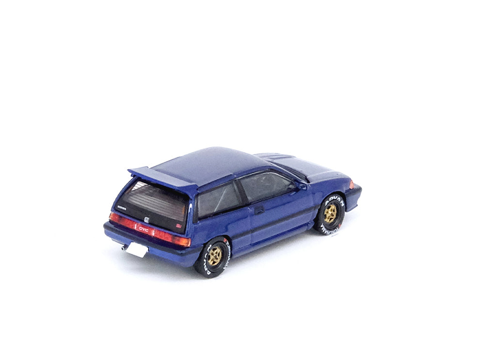Inno64 Honda Civic Si E-AT Dark Blue - Diecast Toyz Australia