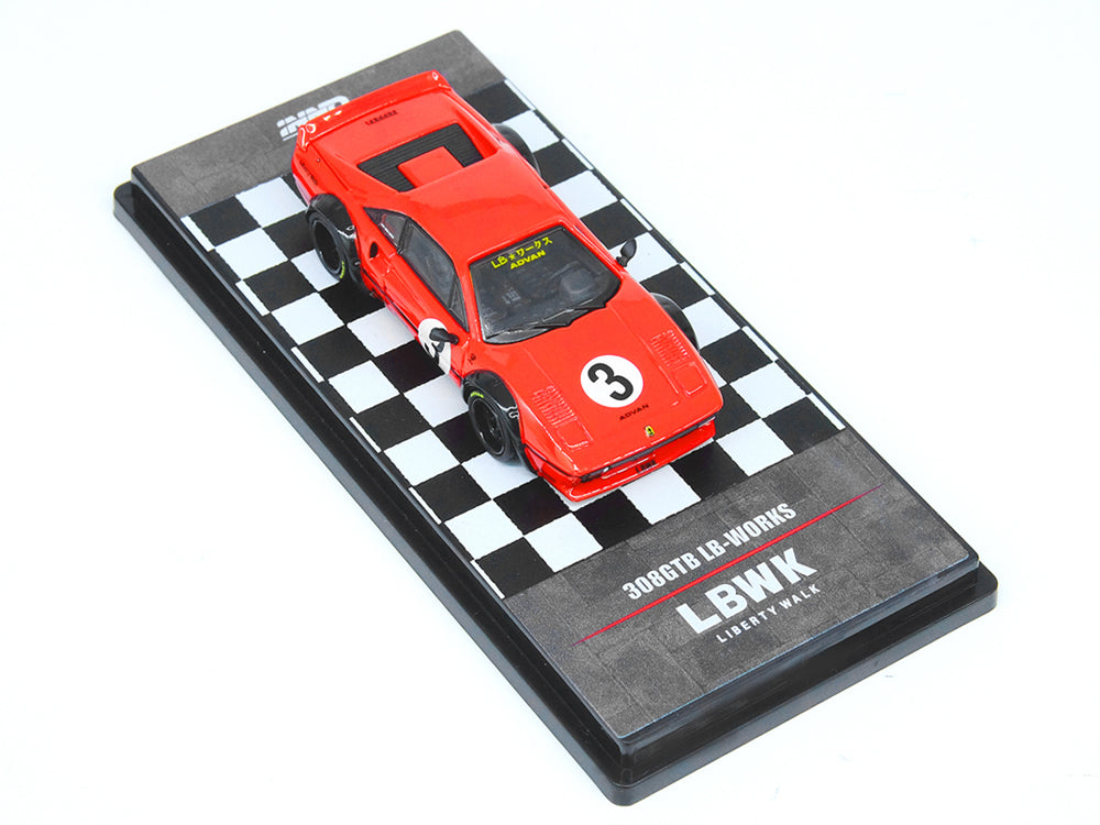 Inno64 LBWK Ferrari 308 GTB RED - Diecast Toyz Australia