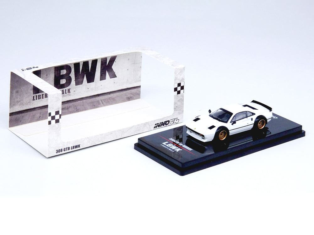 Inno64 LBWK Ferrari 308 GTB White - Diecast Toyz Australia