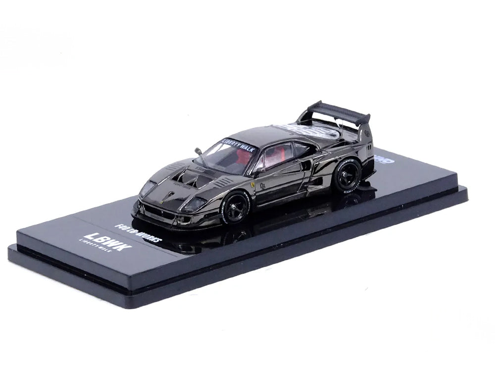 Inno64 LBWK Ferrari F40 Chrome Black