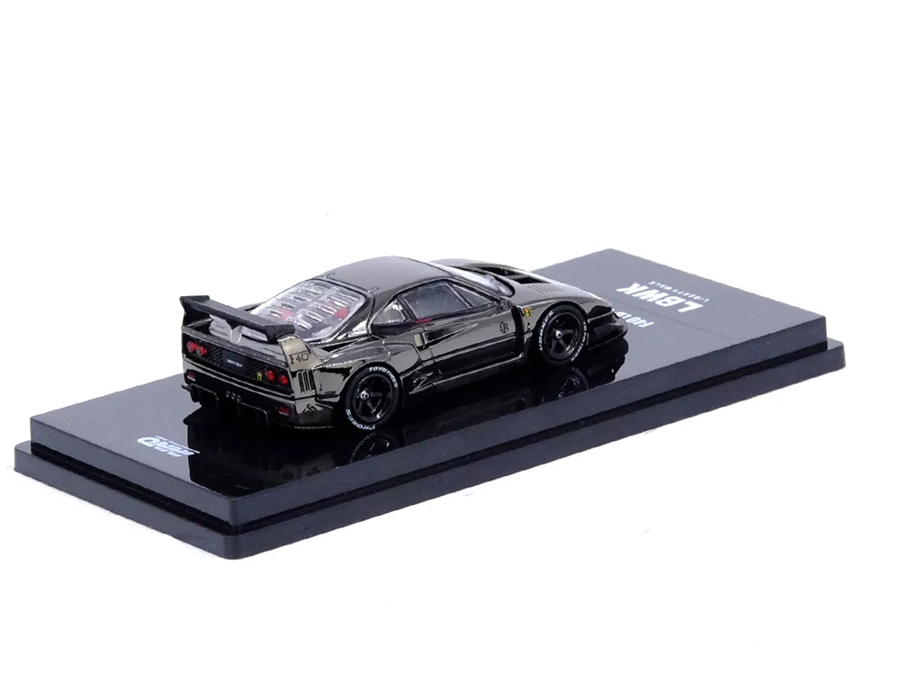 Inno64 LBWK Ferrari F40 Chrome Black