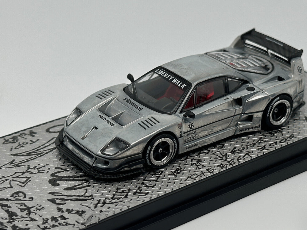 Inno64 LBWK Ferrari F40 Hong Kong ToyCar Salon 2023 Special Edition Chase Version - Diecast Toyz Australia