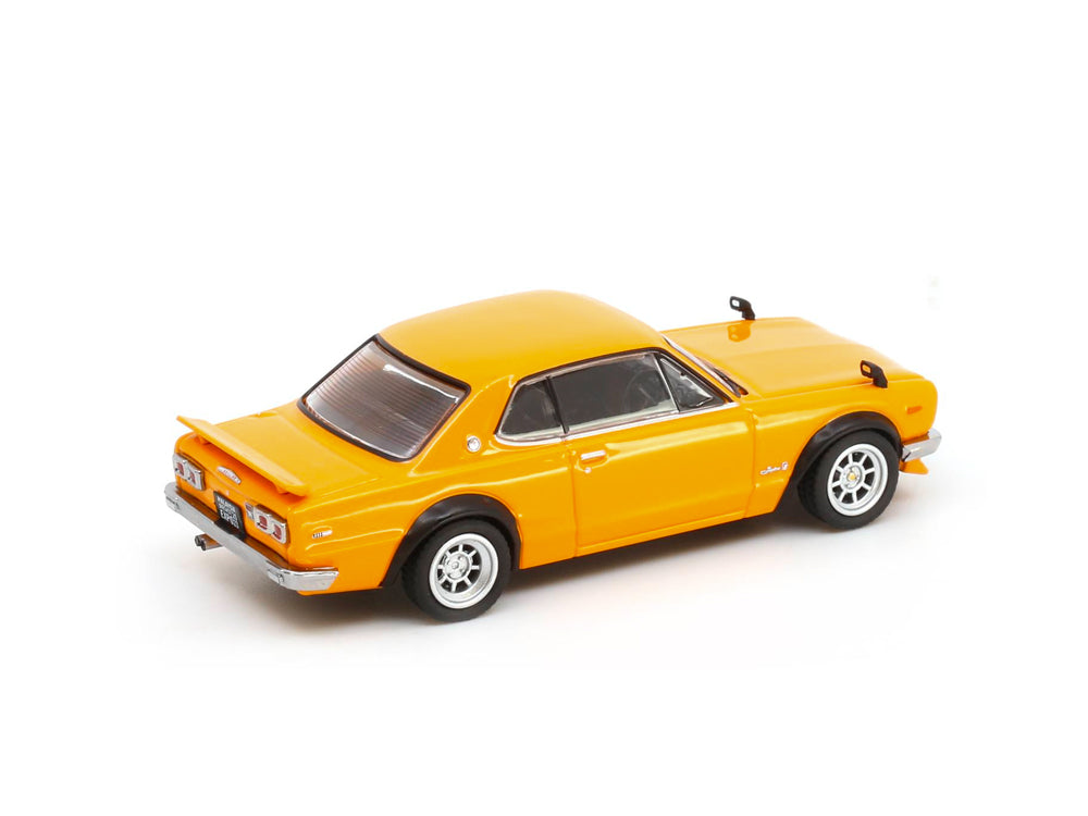 Inno64 Nissan Skyline 2000 GT-R KPGC10 Orange MDX23 - Diecast Toyz Australia