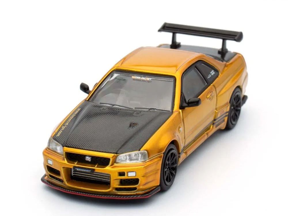 Inno64 Nissan Skyline GT-R R34 Top Secret Tokyo Autosalon - Malaysia Diecast Expo 2024 Limited Release - Diecast Toyz Australia
