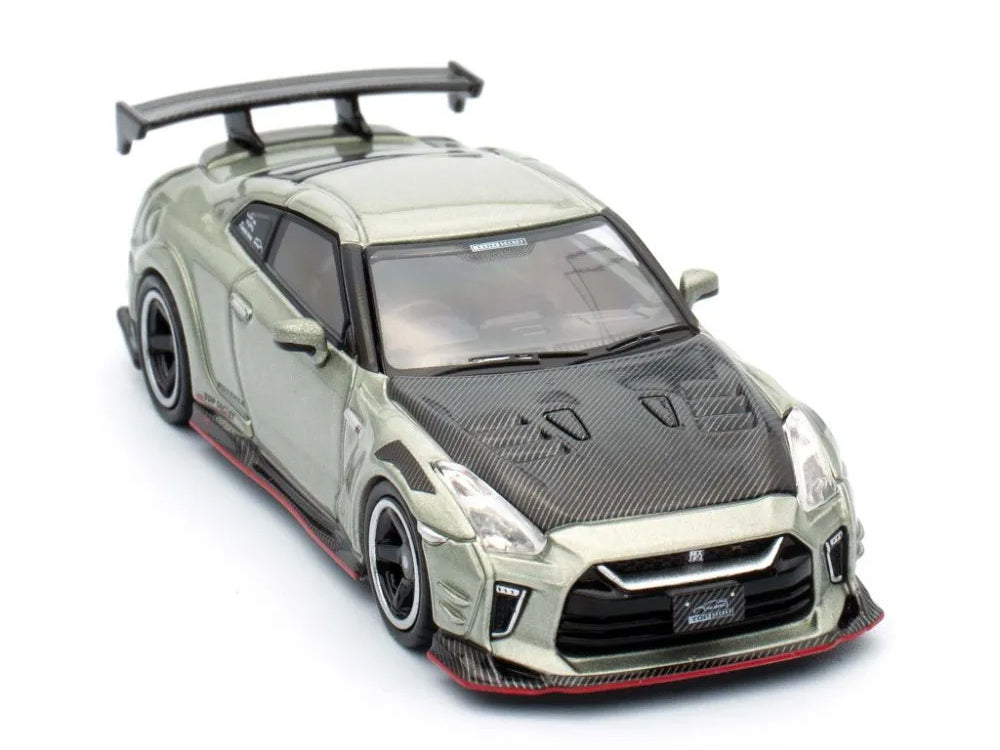 Inno64 Nissan Skyline GT-R R35 Top Secret Gun Metallic - Malaysia Diecast Expo 2024 Limited Release - Diecast Toyz Australia