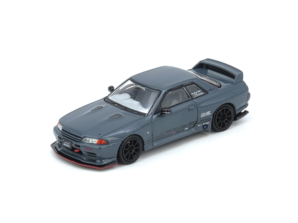 Inno64 Nissan Skyline GTR R32 Top Secret Stealth Grey TASKL25 Event Edition