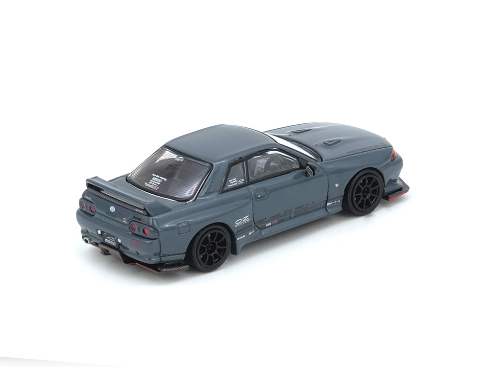 Inno64 Nissan Skyline GTR R32 Top Secret Stealth Grey TASKL25 Event Edition