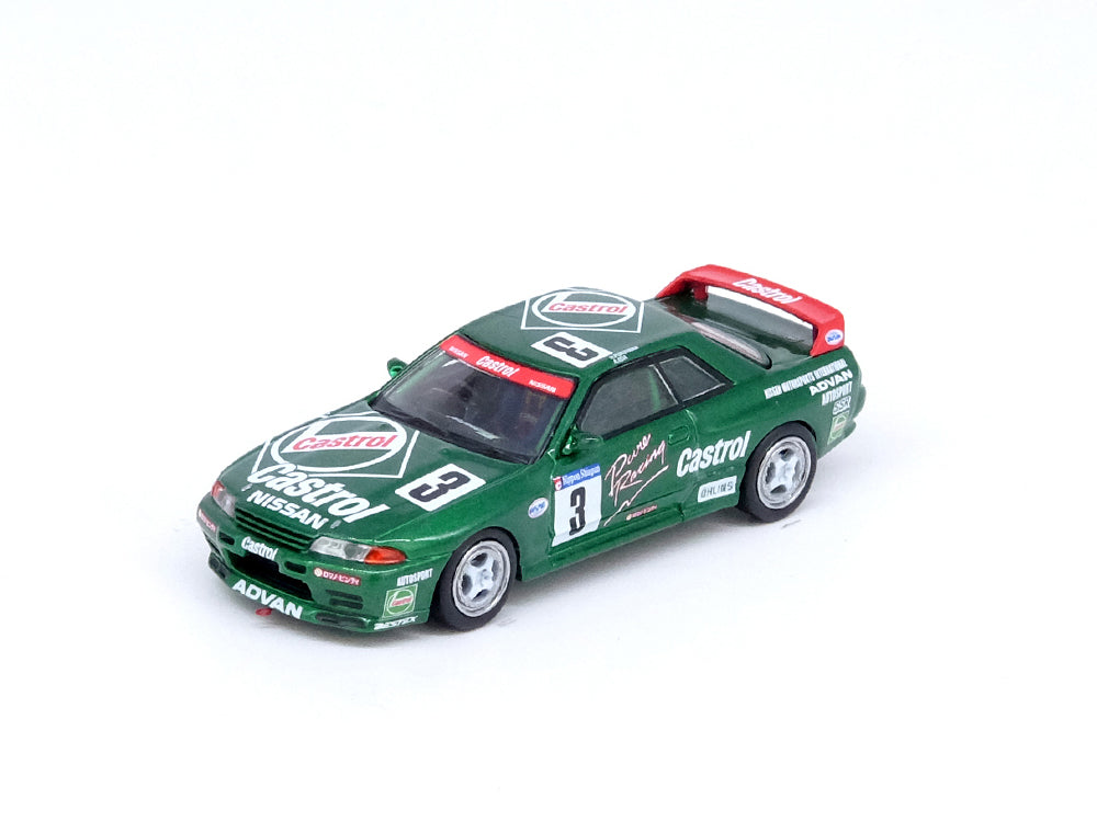 Inno64 Nissan Skyline GT-R R32 #3 Castrol Super Taikyu N1 Series Tsukuba 12 Hours 1992 - Diecast Toyz Australia