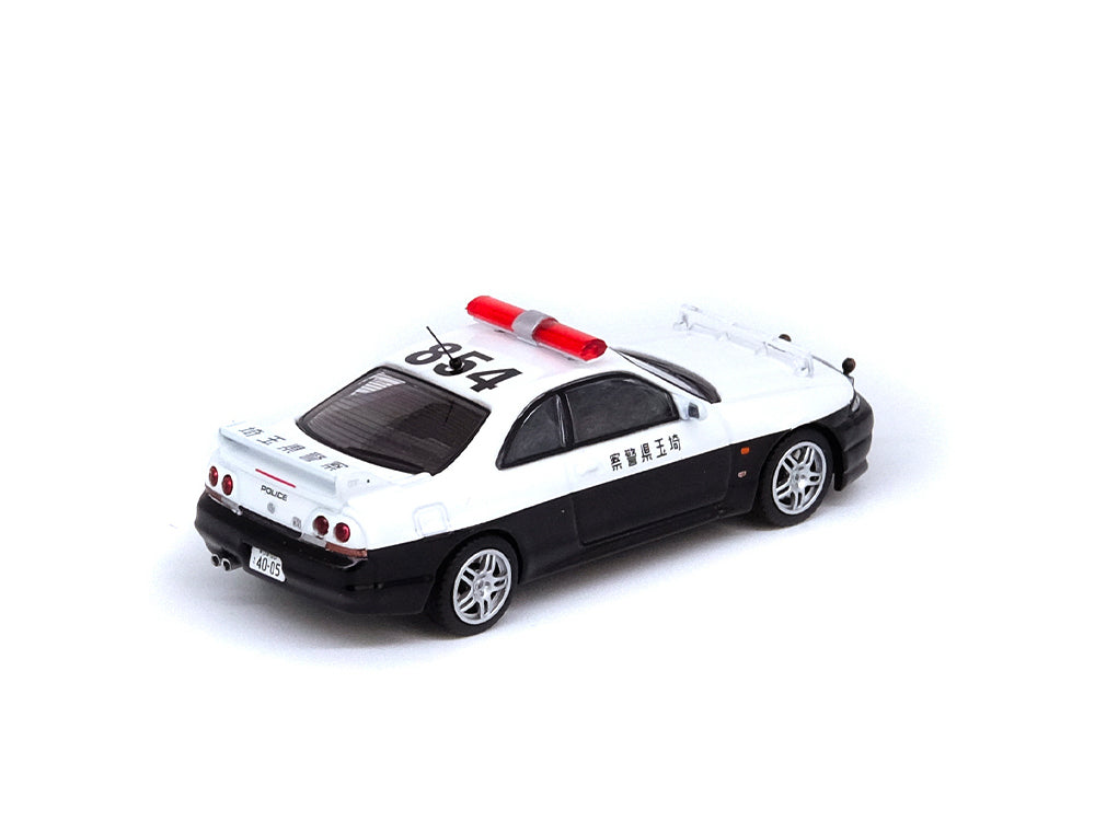 Inno64 Nissan Skyline GT-R R33 Saitama Prefectural Police Car - Diecast Toyz Australia