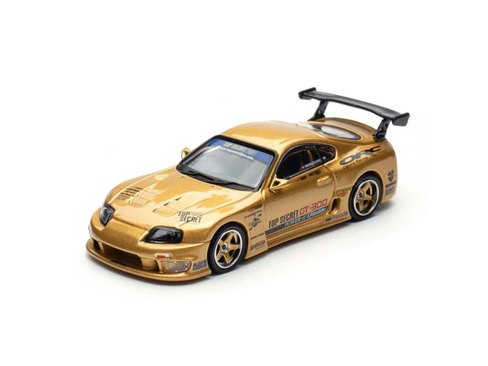 Inno64 Toyota Supra JZA80 GT300 Gold Top Secret Thailand TTASKL25 Event Edition