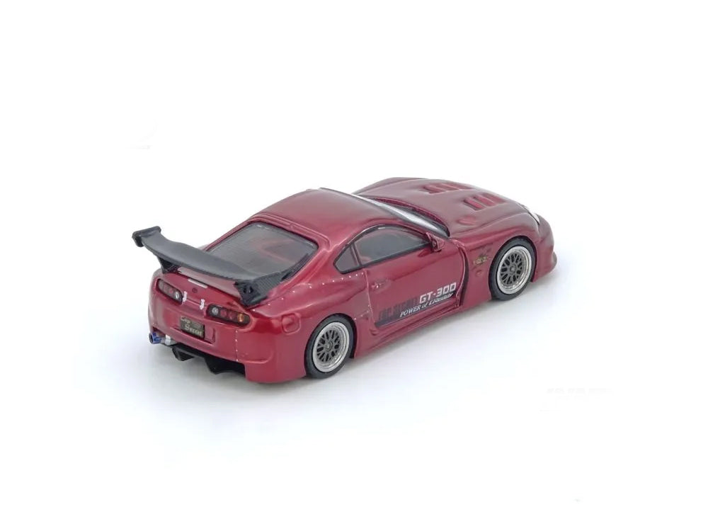 Inno64 Toyota Supra JZA80 Top Secret Red
