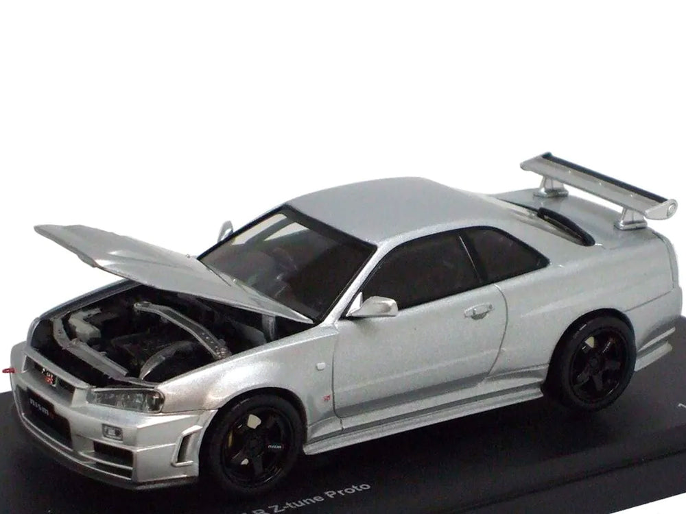 hpi 1/43 Nismo R34 GT-R Z-tune Silver-