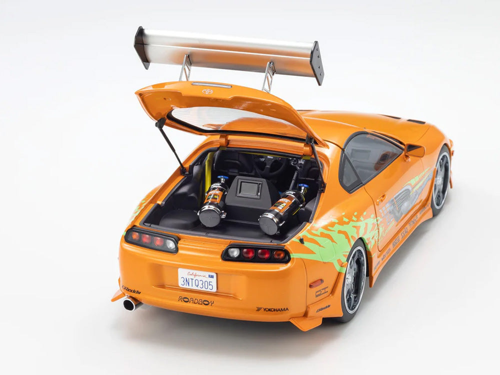 Kyosho 1/18 Toyota Supra JZA80 Turbo Fast n Furious Orange - Diecast Toyz Australia