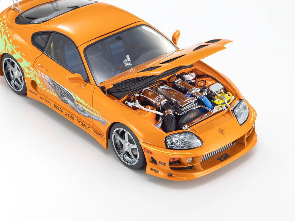 Kyosho 1/18 Toyota Supra JZA80 Turbo Fast n Furious Orange - Diecast Toyz Australia