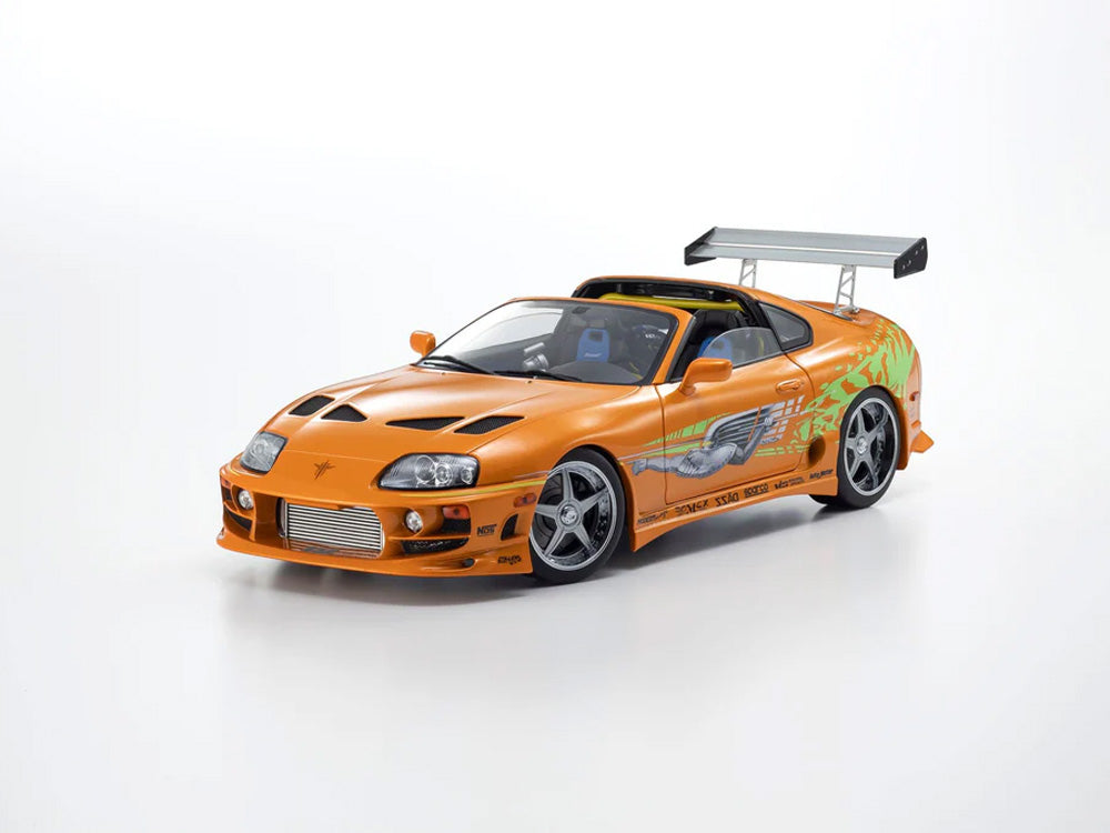 Kyosho 1/18 Toyota Supra JZA80 Turbo Fast n Furious Orange - Diecast Toyz Australia