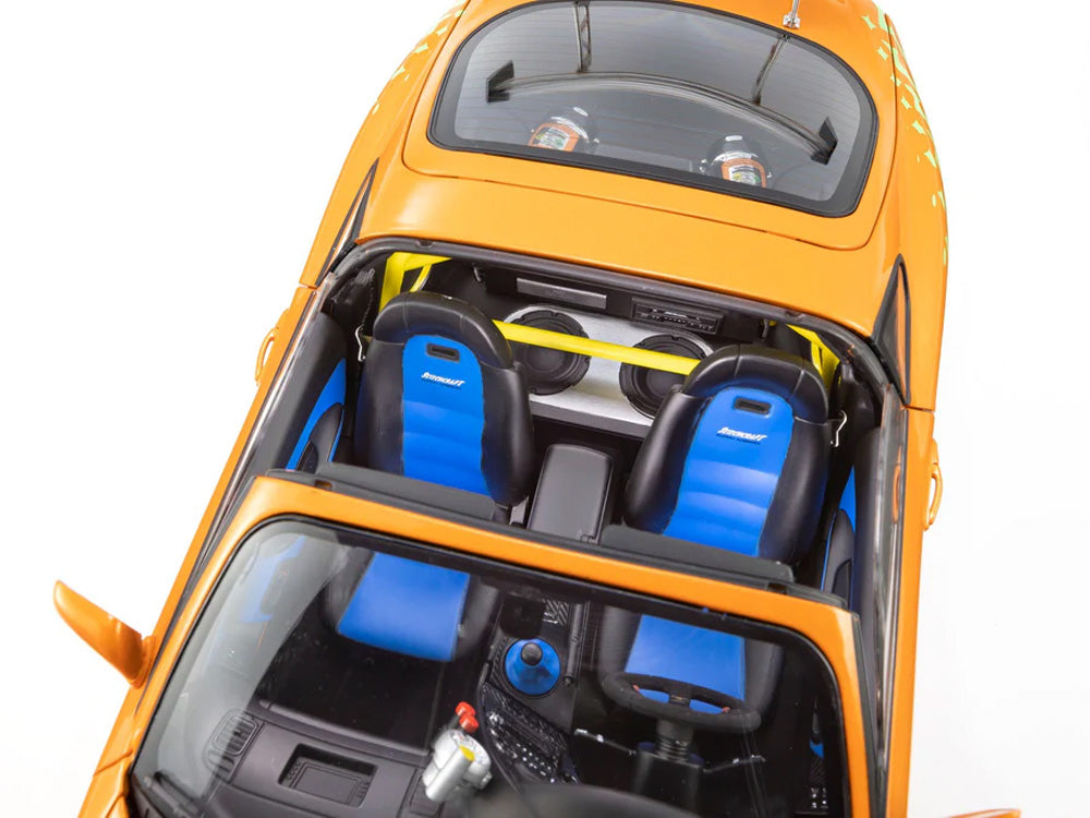 Kyosho 1/18 Toyota Supra JZA80 Turbo Fast n Furious Orange - Diecast Toyz Australia