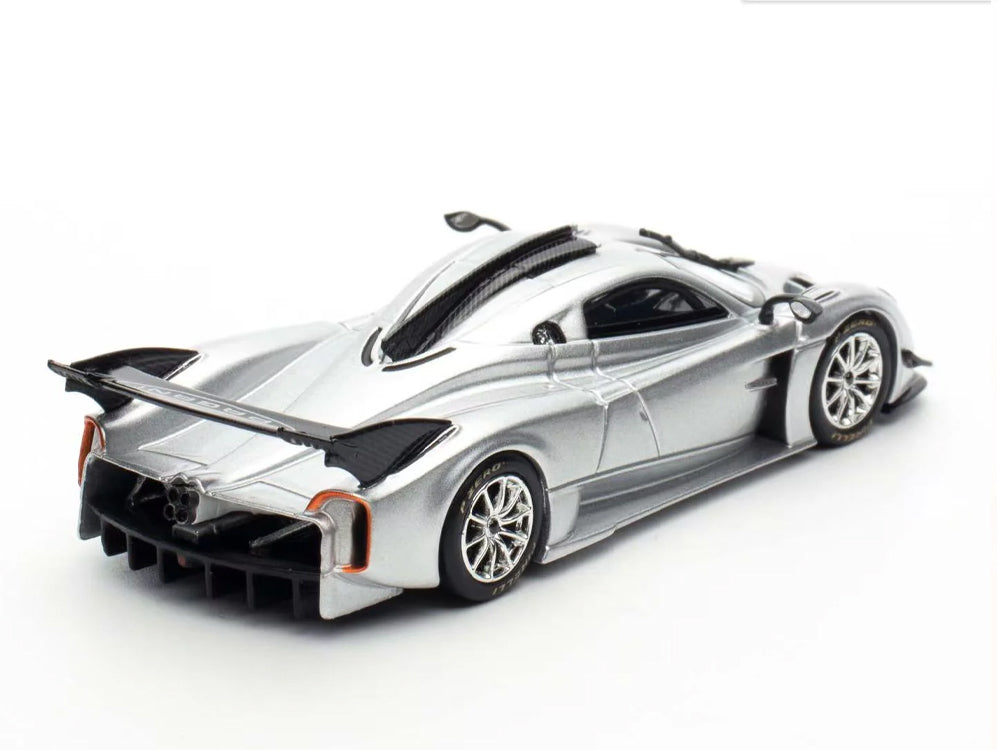 LCD 1/64 Pagani Huayra R Silver  TMCS 2025 Edition
