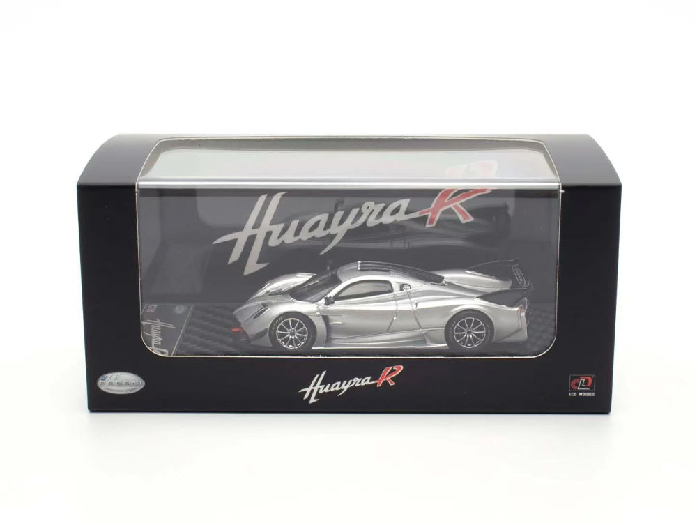 LCD 1/64 Pagani Huayra R Silver  TMCS 2025 Edition