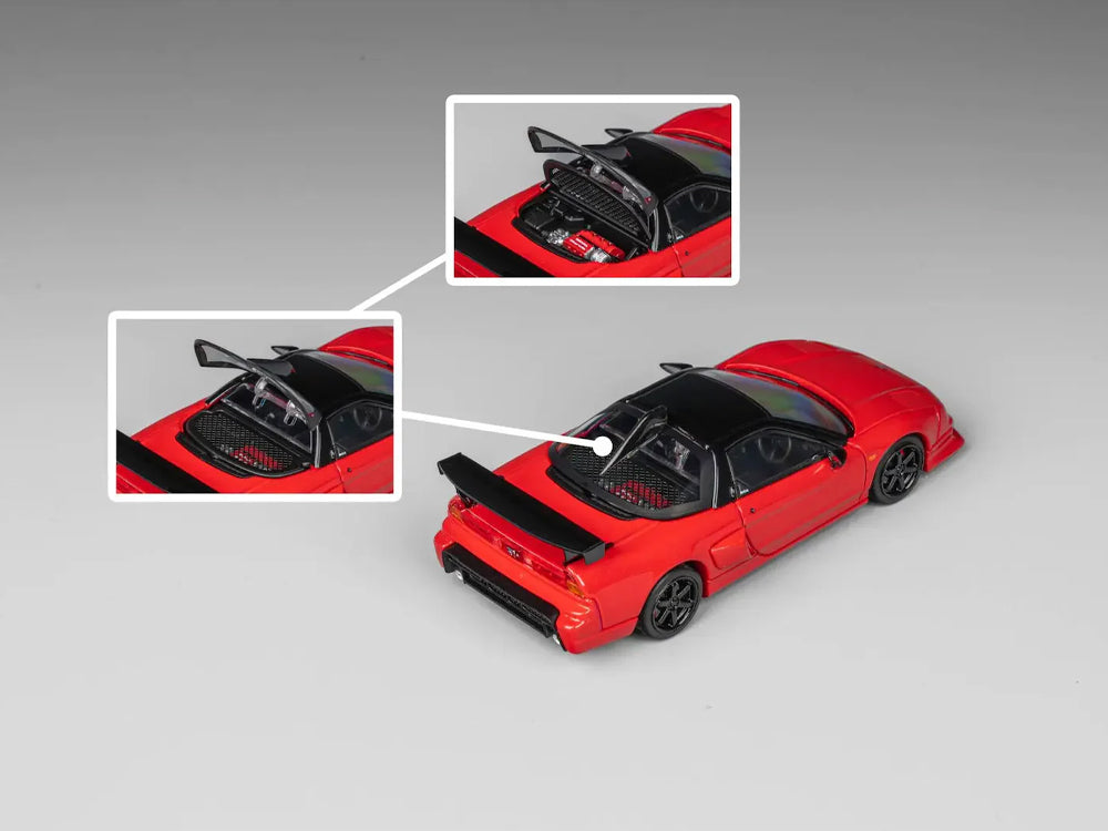Micro Turbo 1/64 Honda NSX Race Car Metallic Red - Diecast Toyz Australia