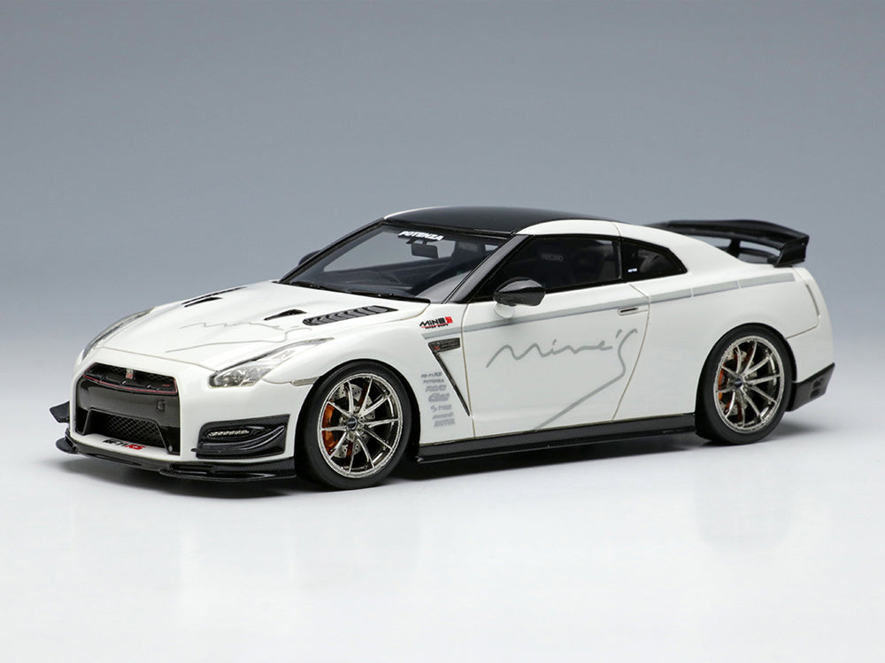 Make Up By EIDOLON 1/43 Nissan Skyline GTR R35 White Mines - Diecast Toyz Australia