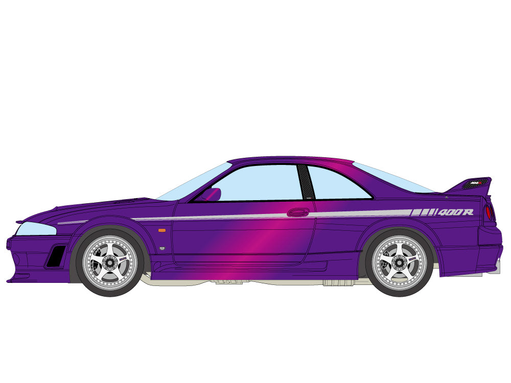 Make Up By IDEA 1/18 NISMO Skyline GTR 400R Midnight Purple 3