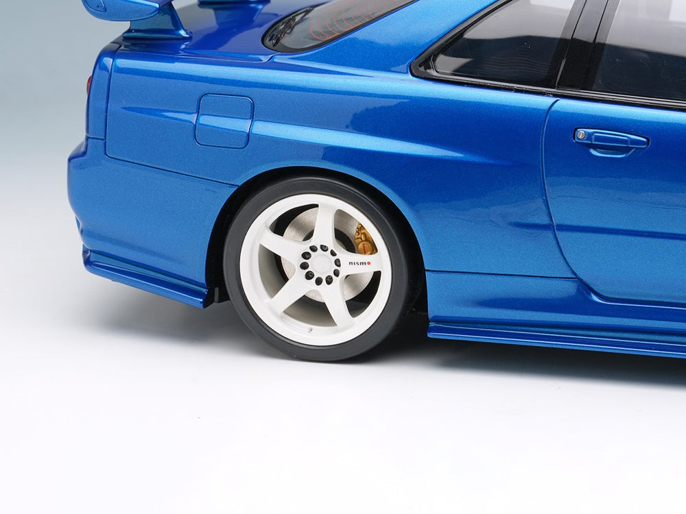 Make Up Model 1/18 Nissan Skyline GTR R34 S-Tune NISMO 2004 Bayside Blue