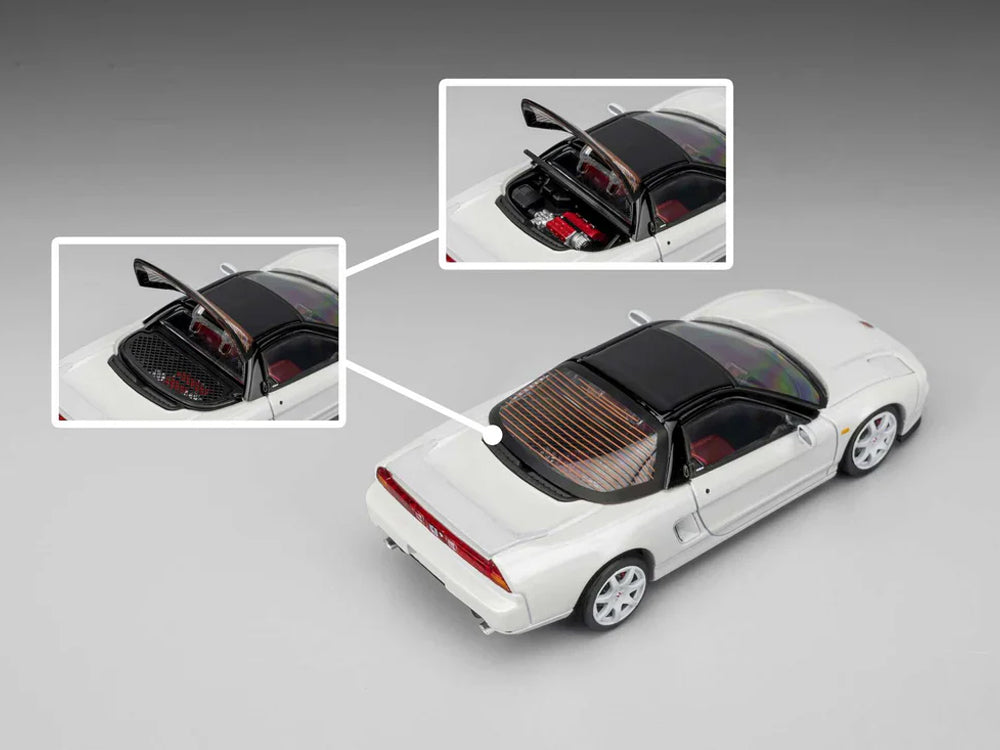 Micro Turbo 1/64 Honda NSX-R NA1 Metallic White